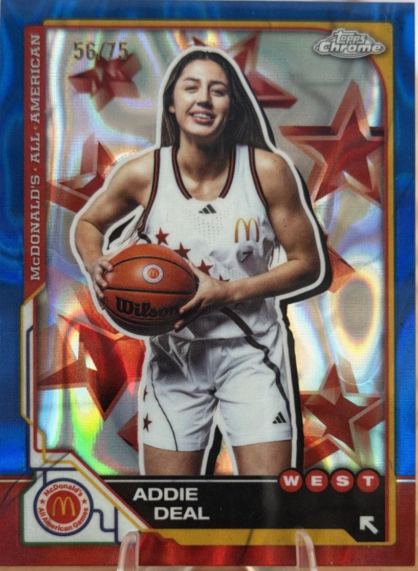 Addie Deal [Blue Lava Refractor] #67