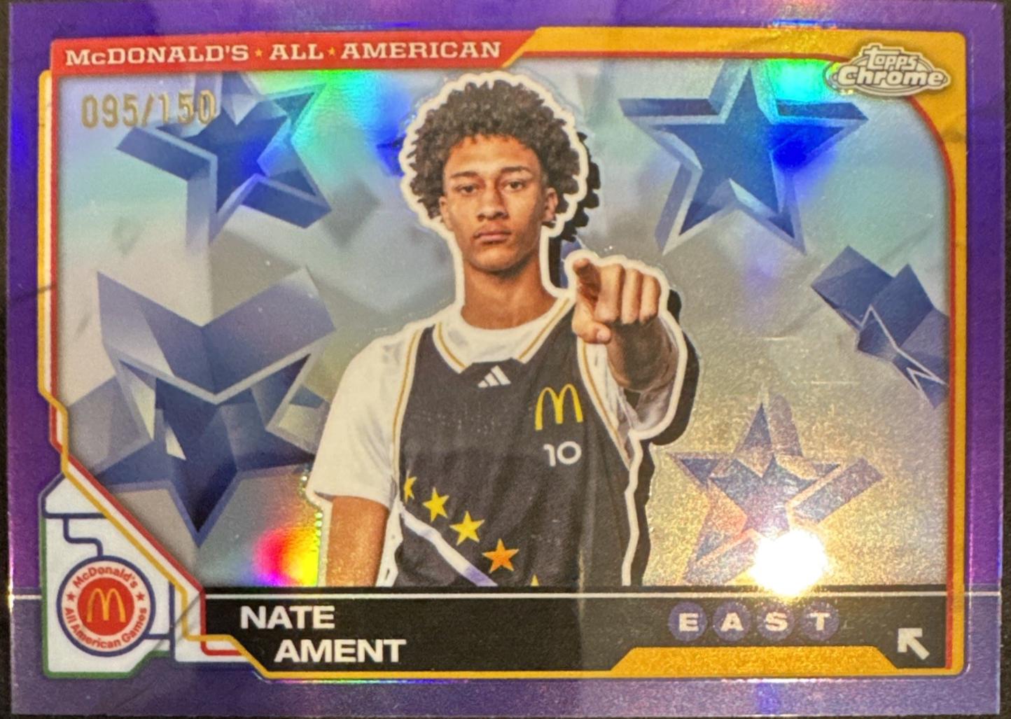 Nate Ament [Purple Refractor] #41