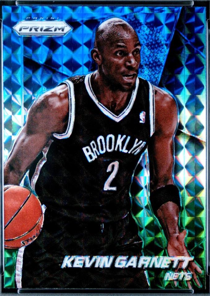 Kevin Garnett [Blue and Green Prizm] #96