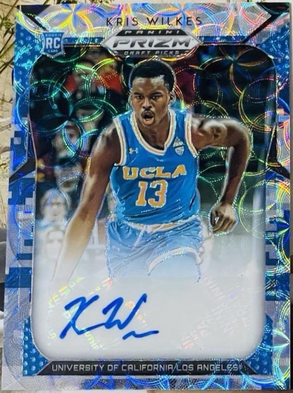 Kris Wilkes [Orange Prizm] #83
