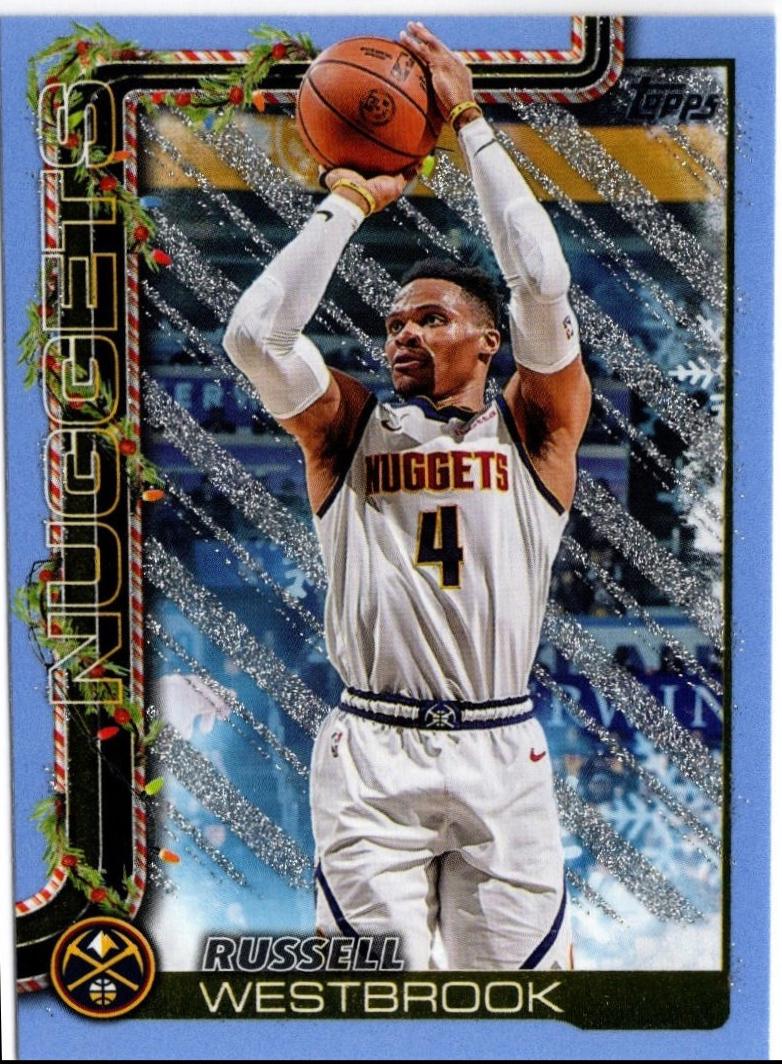 Russell Westbrook [Light Blue White Glitter] #H81