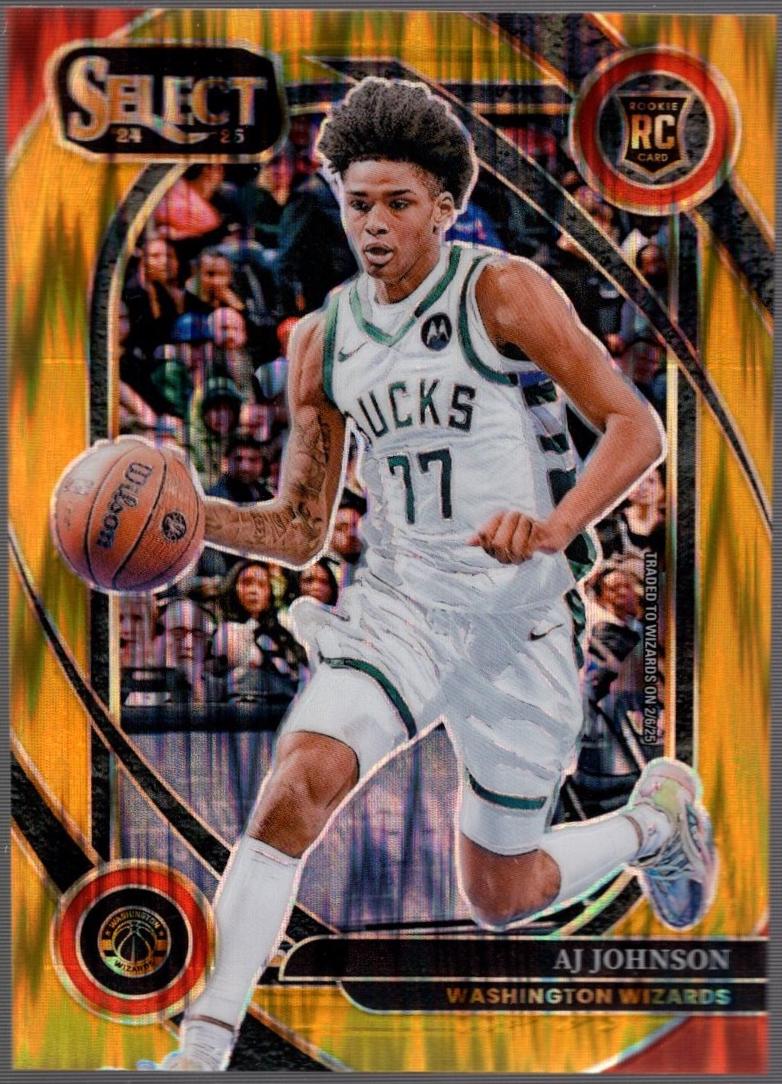 AJ Johnson [Gold Flash Prizm] #300