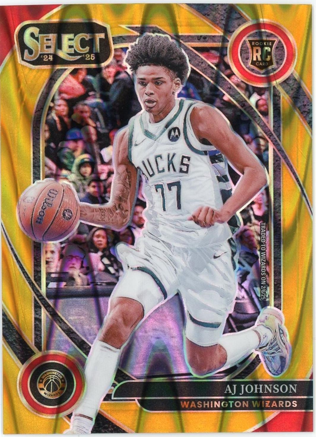 AJ Johnson [Gold Tectonic Prizm] #300