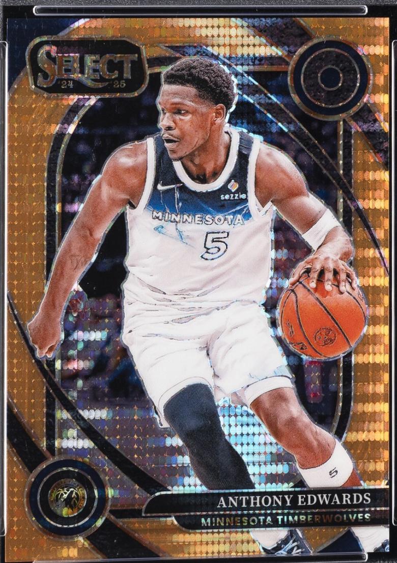 Anthony Edwards [Neon Orange Pulsar Prizm] #248