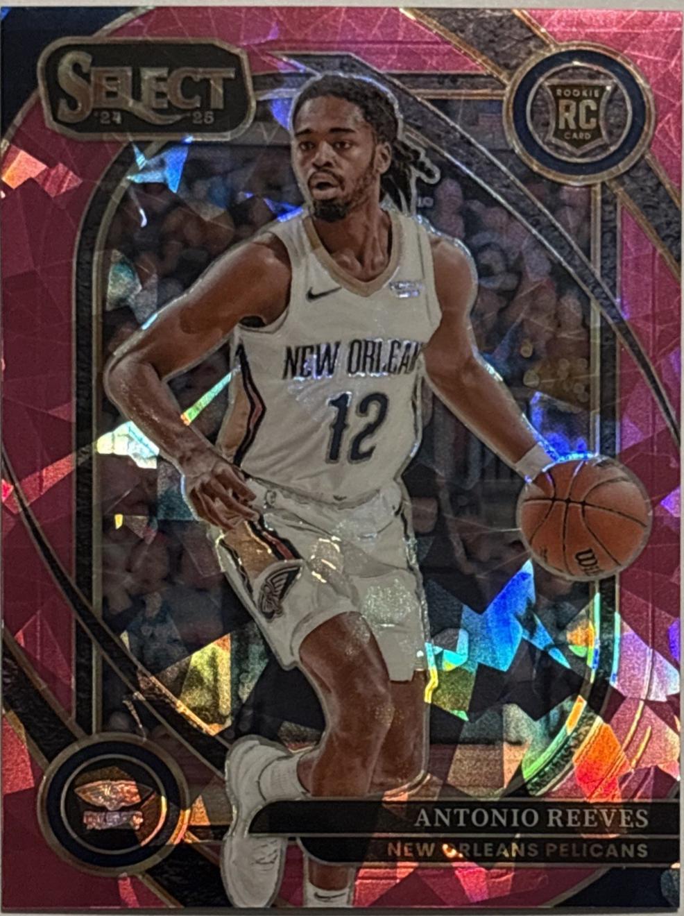 Antonio Reeves [Pink Cracked Ice Prizm] #271