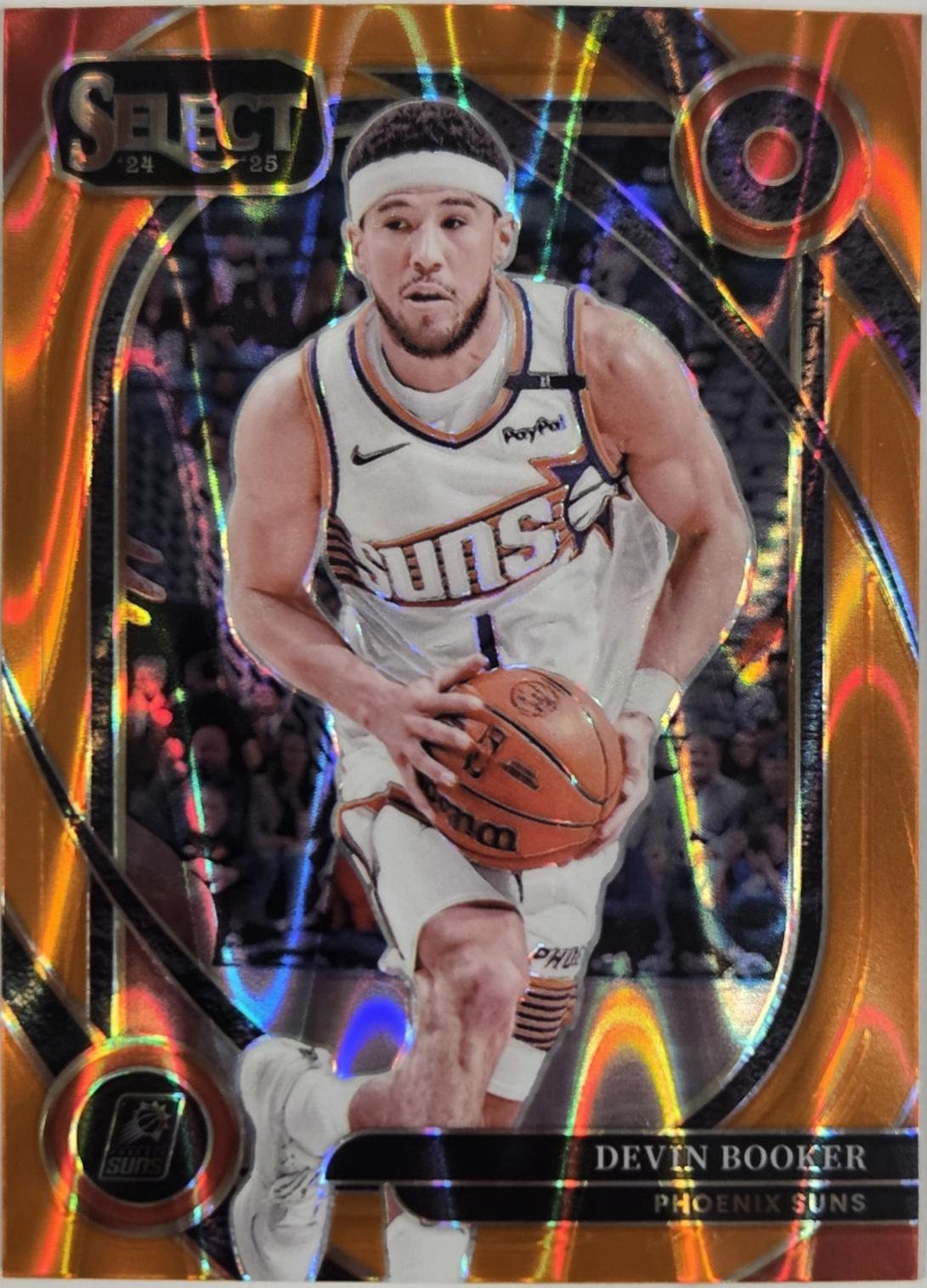 Devin Booker [Orange Tectonic Prizm] #210
