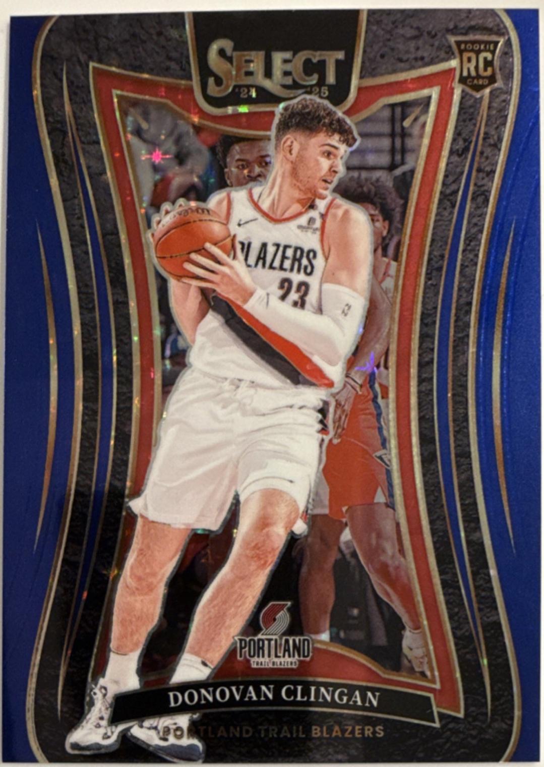 Donovan Clingan [Blue Stars Prizm] #390