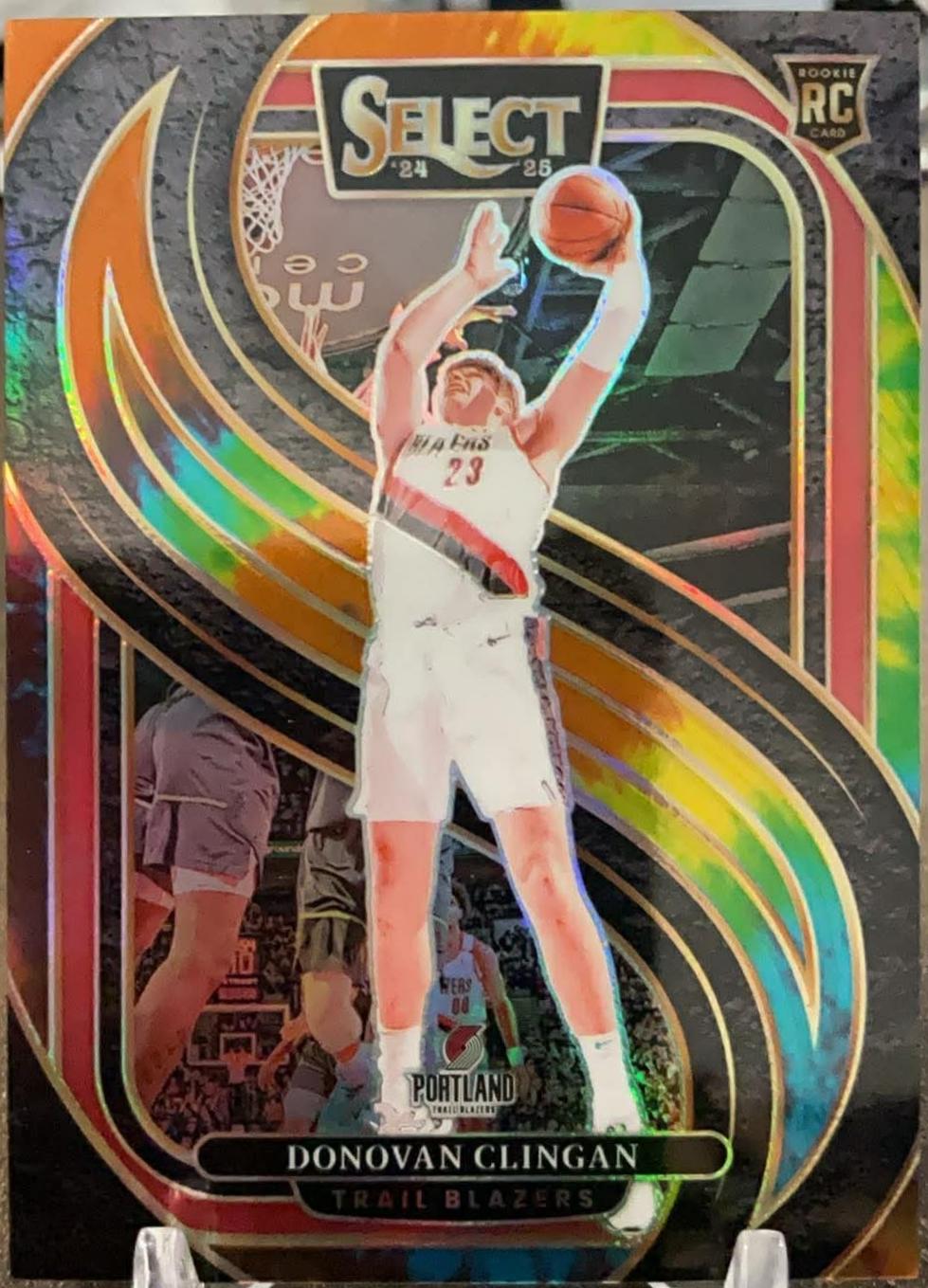 Donovan Clingan [Tie-Dye Prizm] #199
