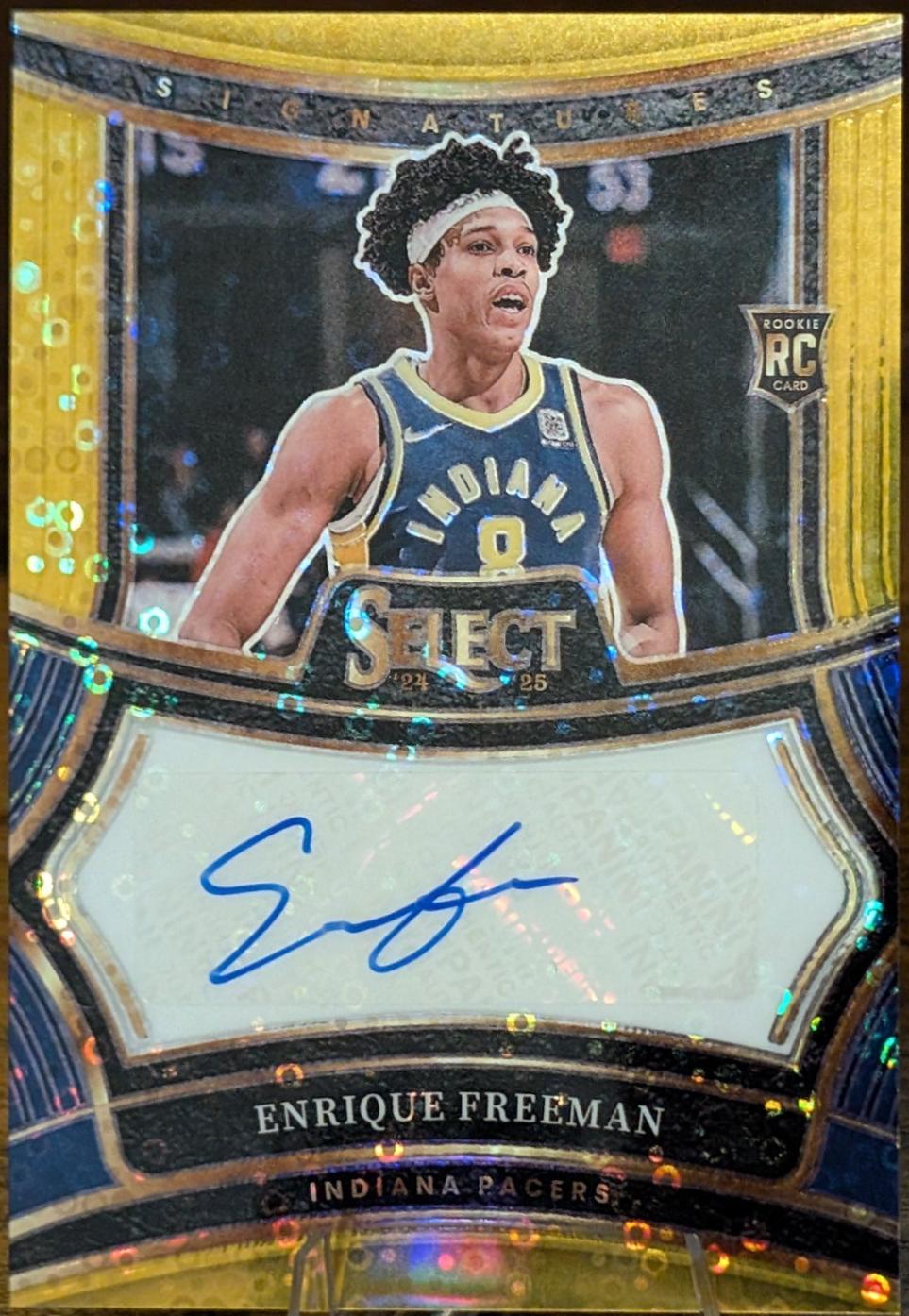 Enrique Freeman [Gold Disco Prizm] #80
