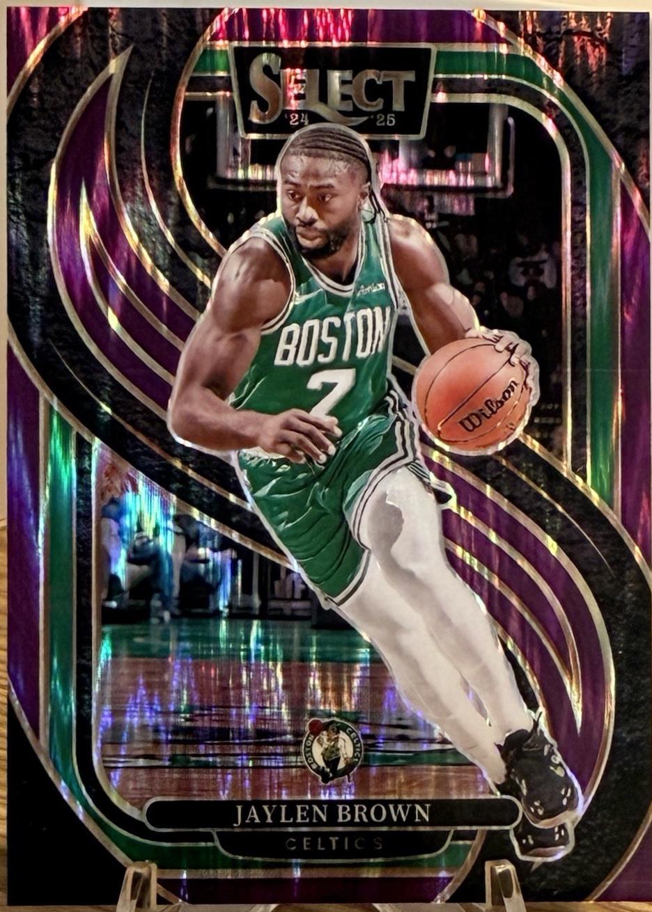 Jaylen Brown [Purple Flash Prizm] #146