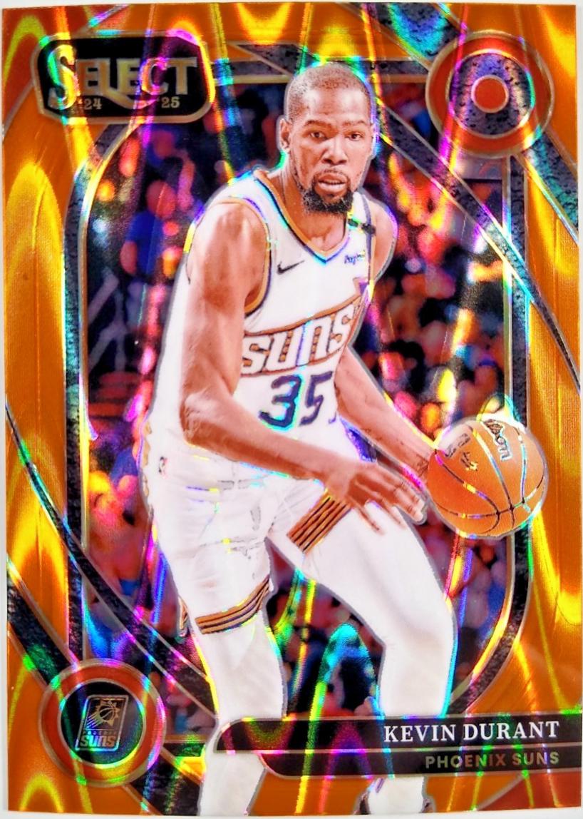 Kevin Durant [Orange Tectonic Prizm] #242