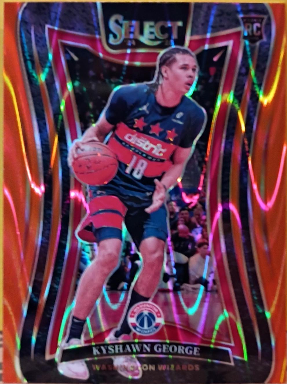 Kyshawn George [Orange Tectonic Prizm] #374