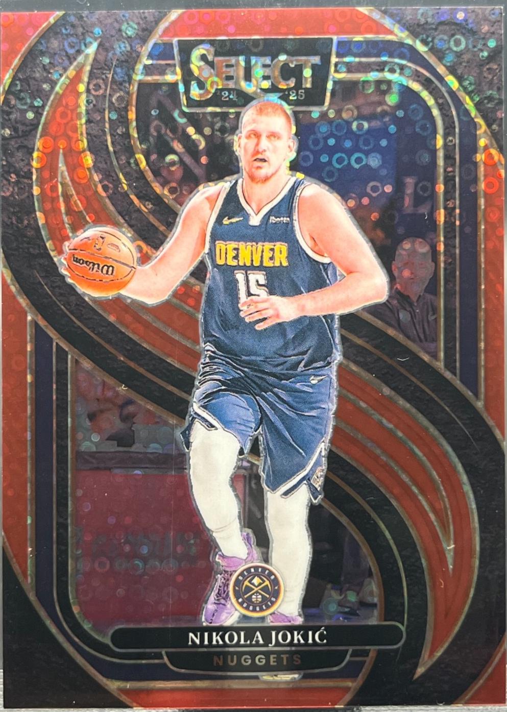 Nikola Jokic [Red Disco Prizm] #140