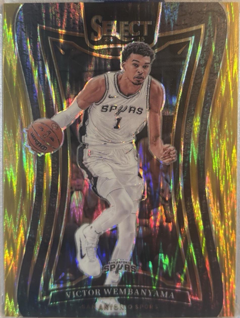 Victor Wembanyama [Gold Flash Prizm] #309