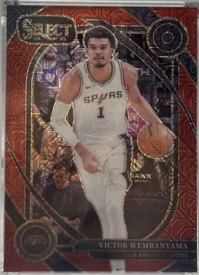 Victor Wembanyama [Red Mojo Prizm] #229