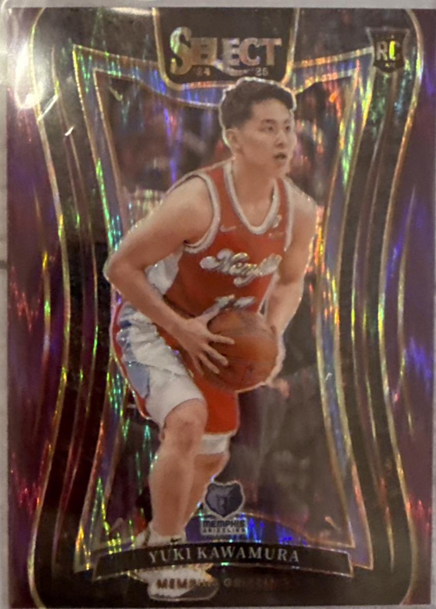 Yuki Kawamura [Purple Flash Prizm] #168