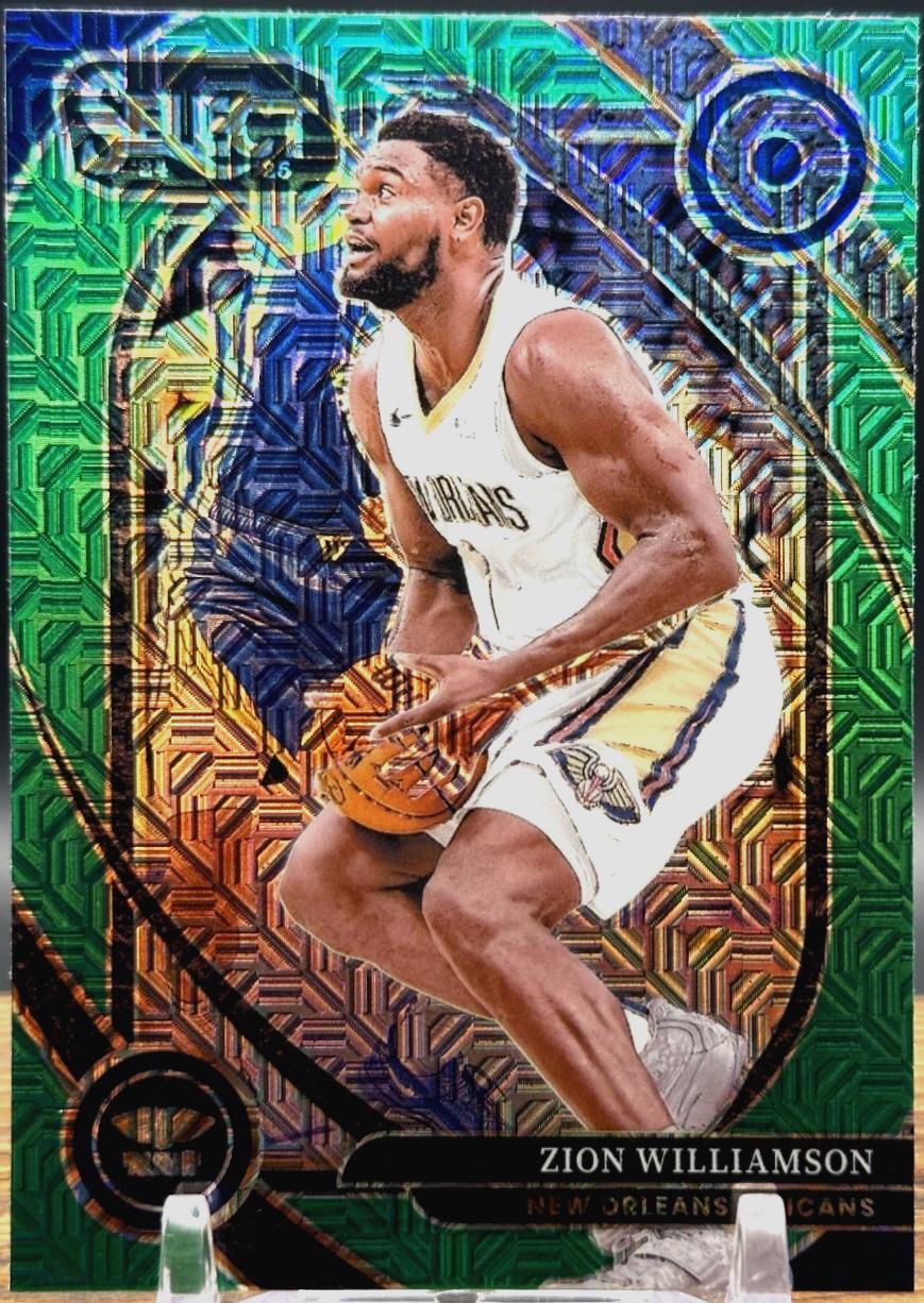 Zion Williamson [Green Mojo Prizm] #258