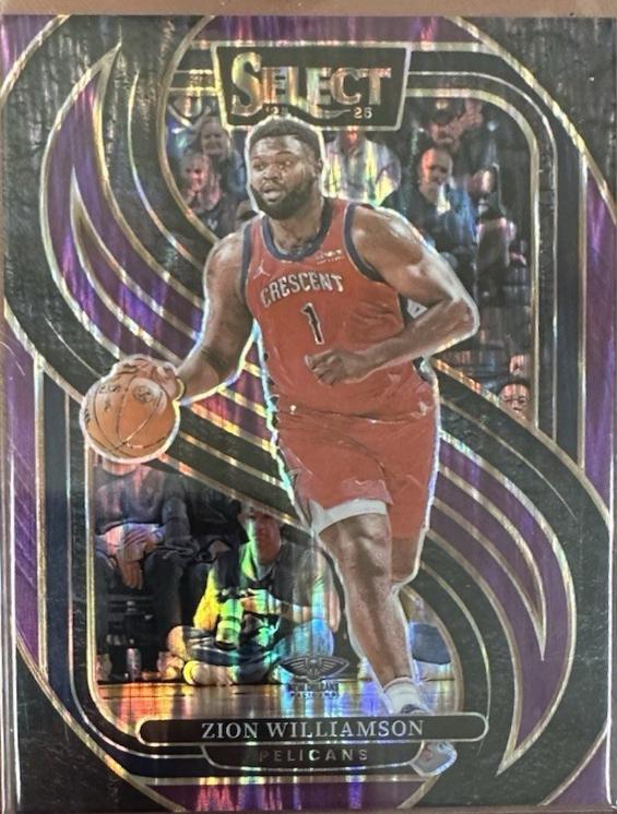 Zion Williamson [Purple Flash Prizm] #138