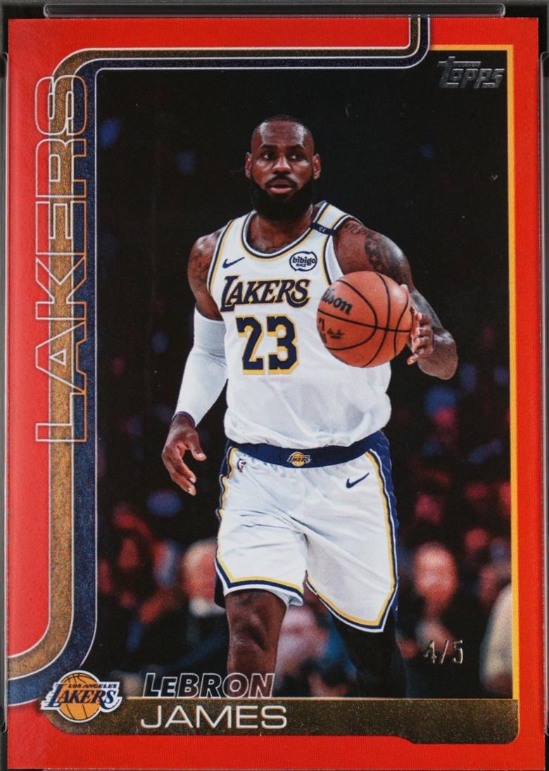 LeBron James [Holo Red Foil] #150
