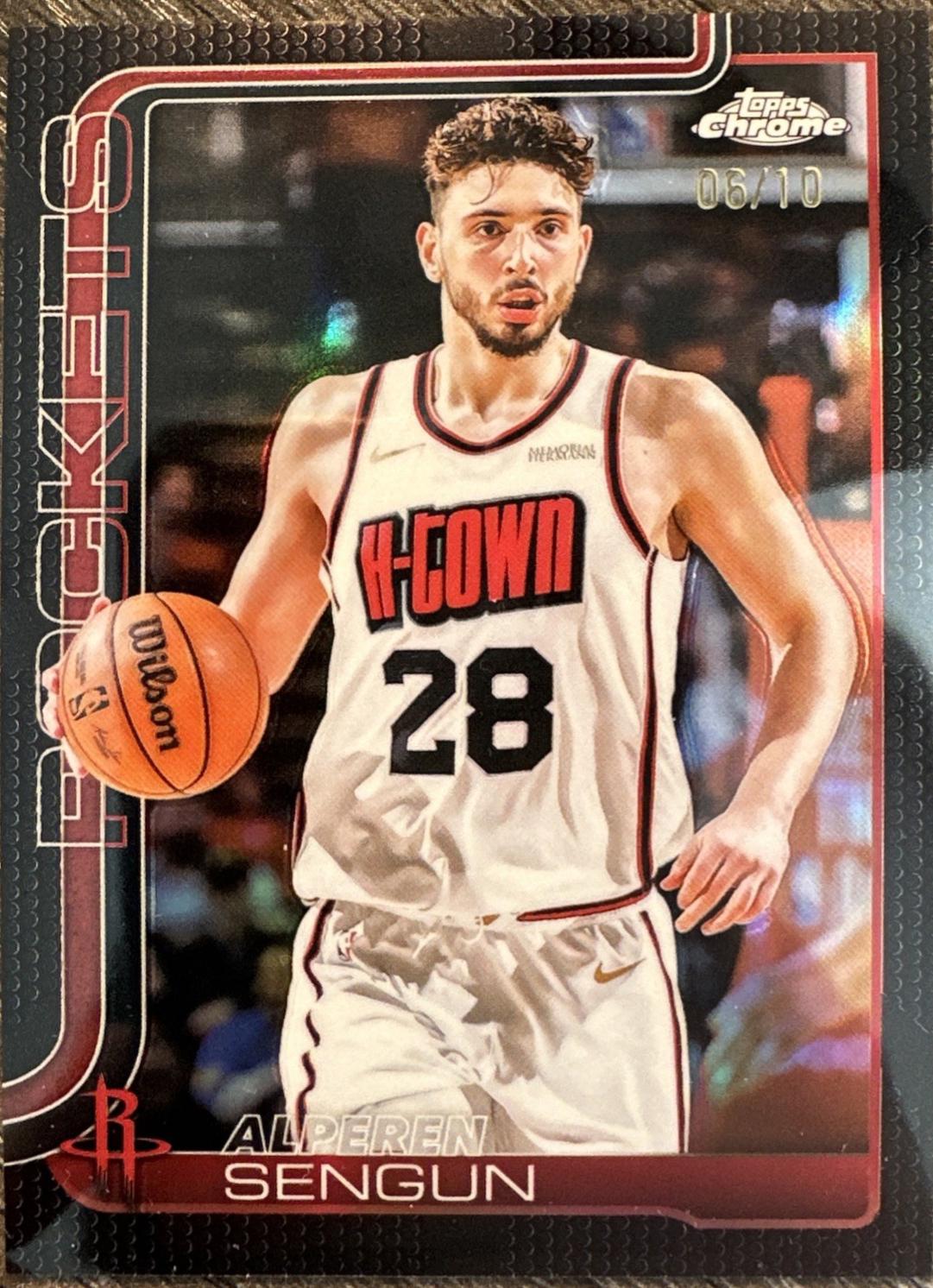 Alperen Sengun [Black Basketball Refractor] #98