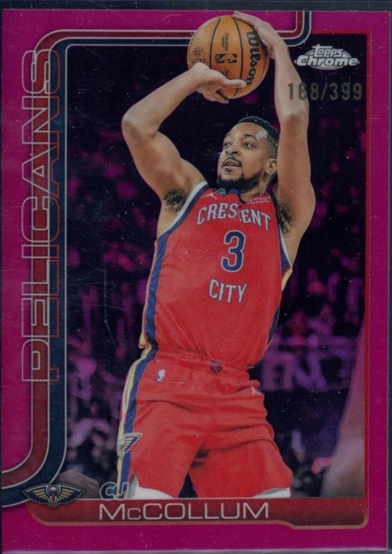 CJ McCollum [Magenta Refractor] #136