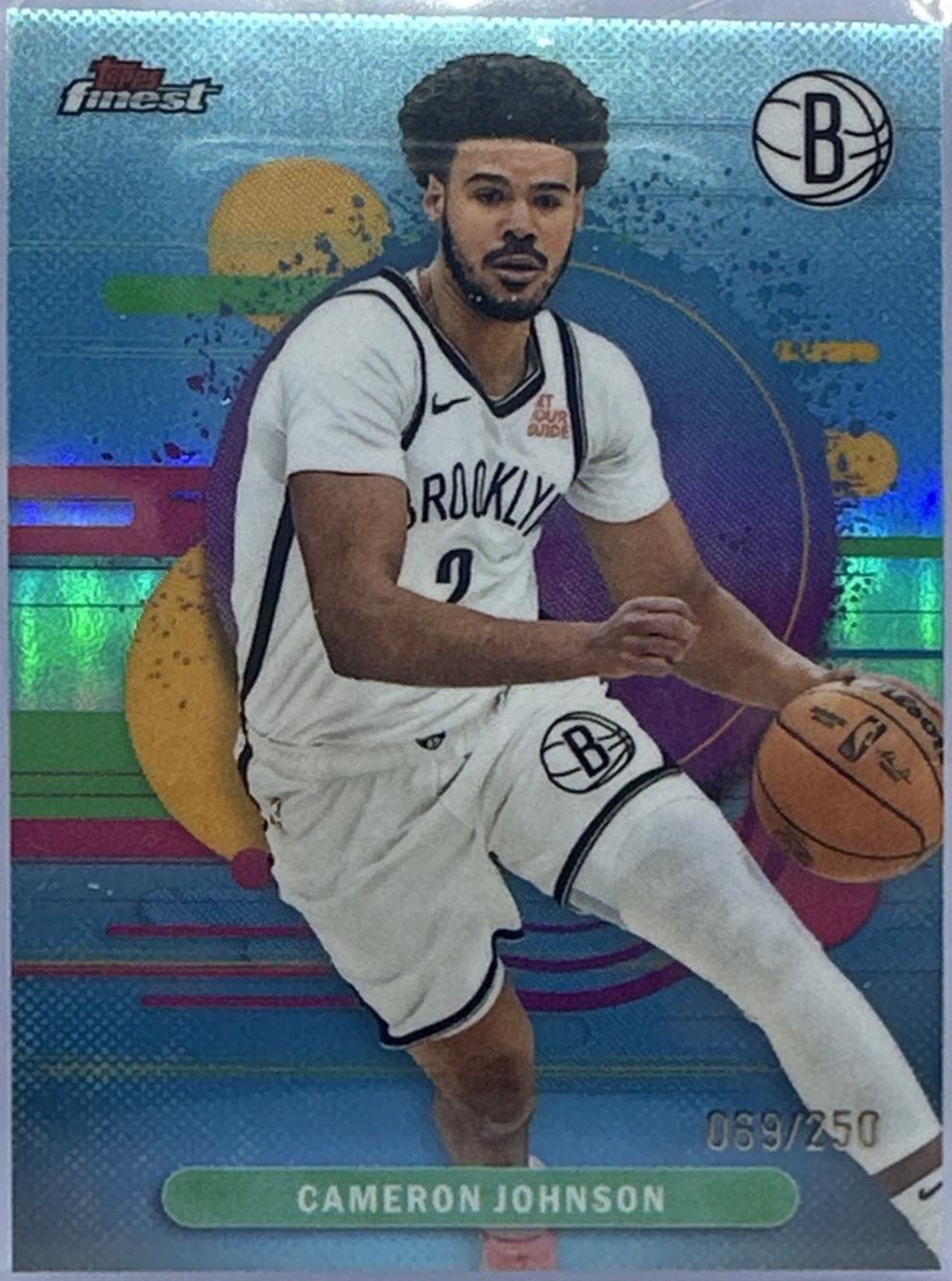 Cameron Johnson [Blue Refractor] #84