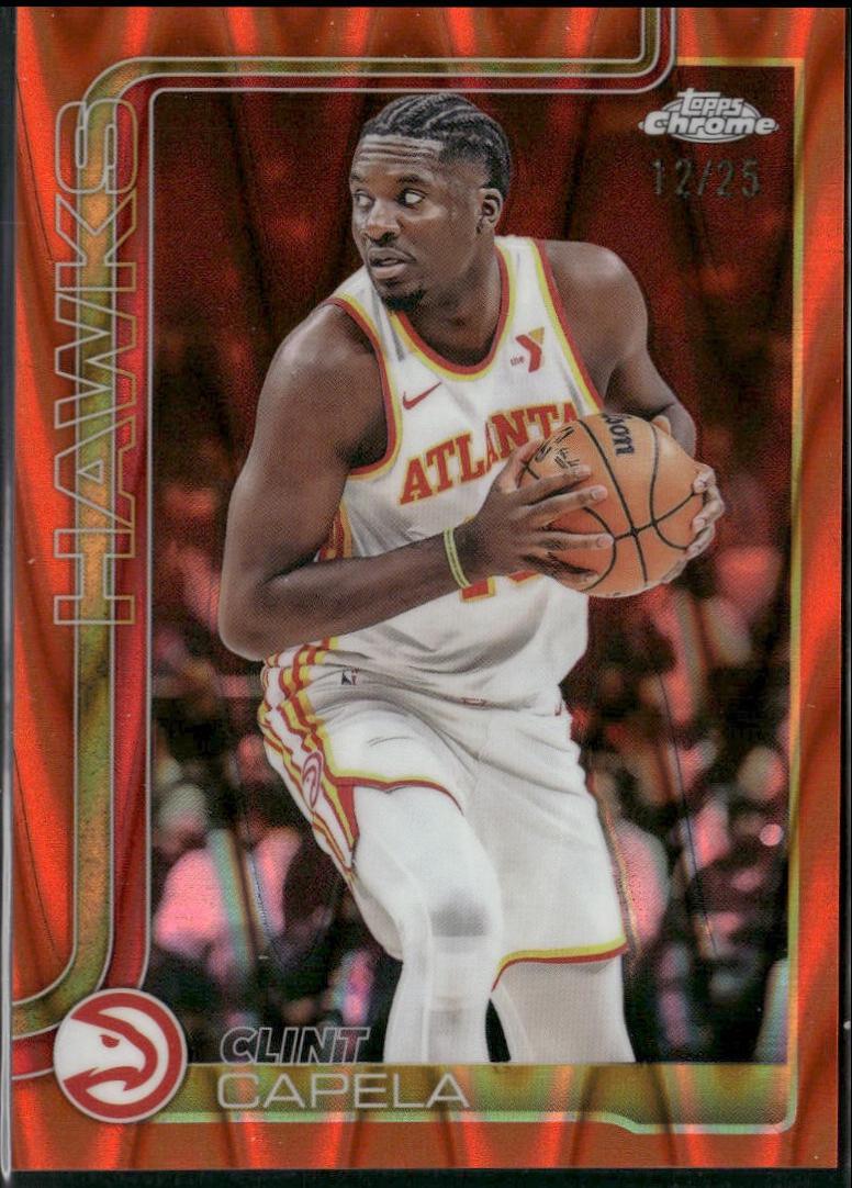 Clint Capela [RayWave Orange Refractor] #81