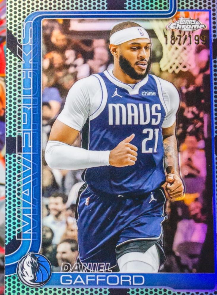 Daniel Gafford [Aqua Basketball Refractor] #78