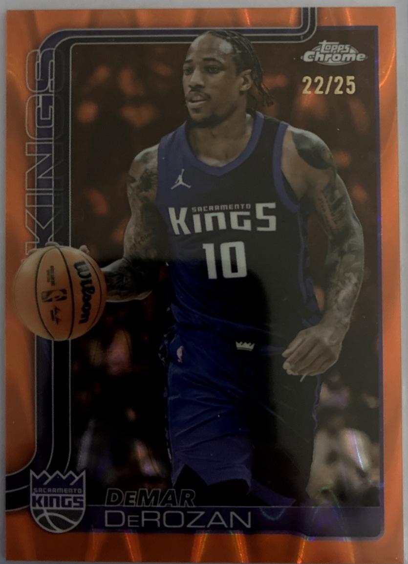 DeMar DeRozan [RayWave Orange Refractor] #240