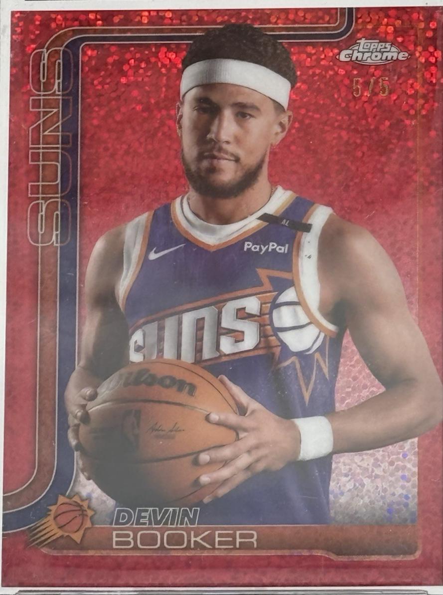 Devin Booker [Red Image Variation] #195