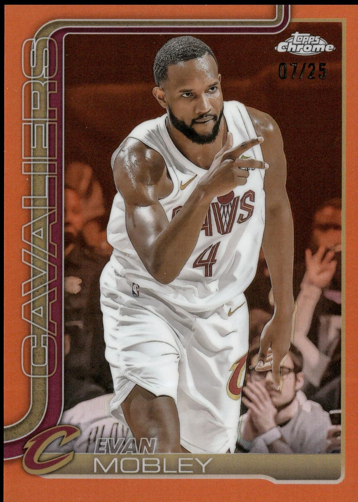 Evan Mobley [Orange Refractor] #67