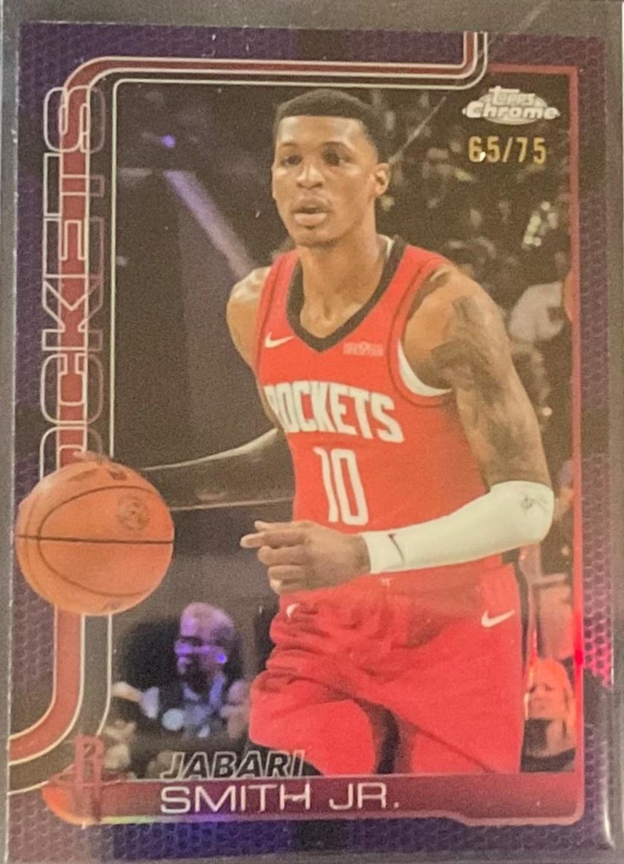 Jabari Smith Jr. [Purple Basketball Refractor] #62