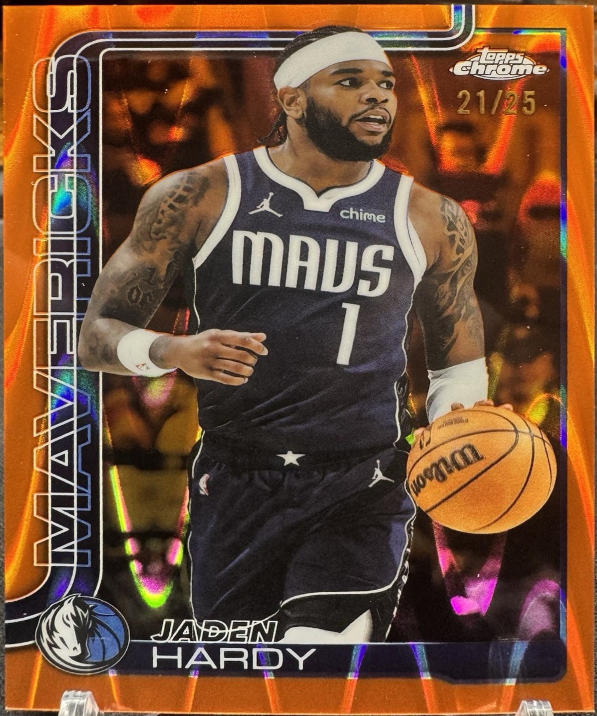 Jaden Hardy [RayWave Orange Refractor] #60