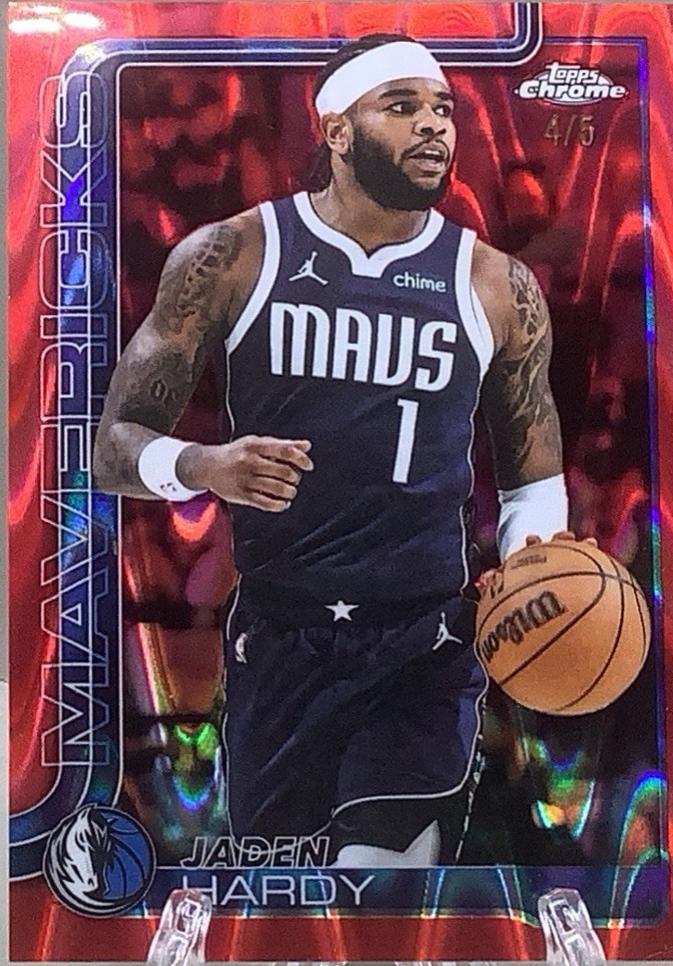 Jaden Hardy [RayWave Red Refractor] #60