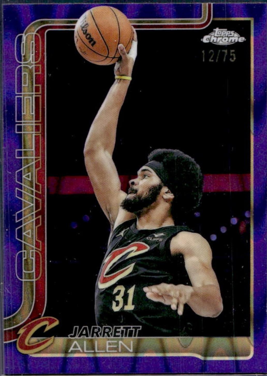 Jarrett Allen [RayWave Purple Refractor] #52