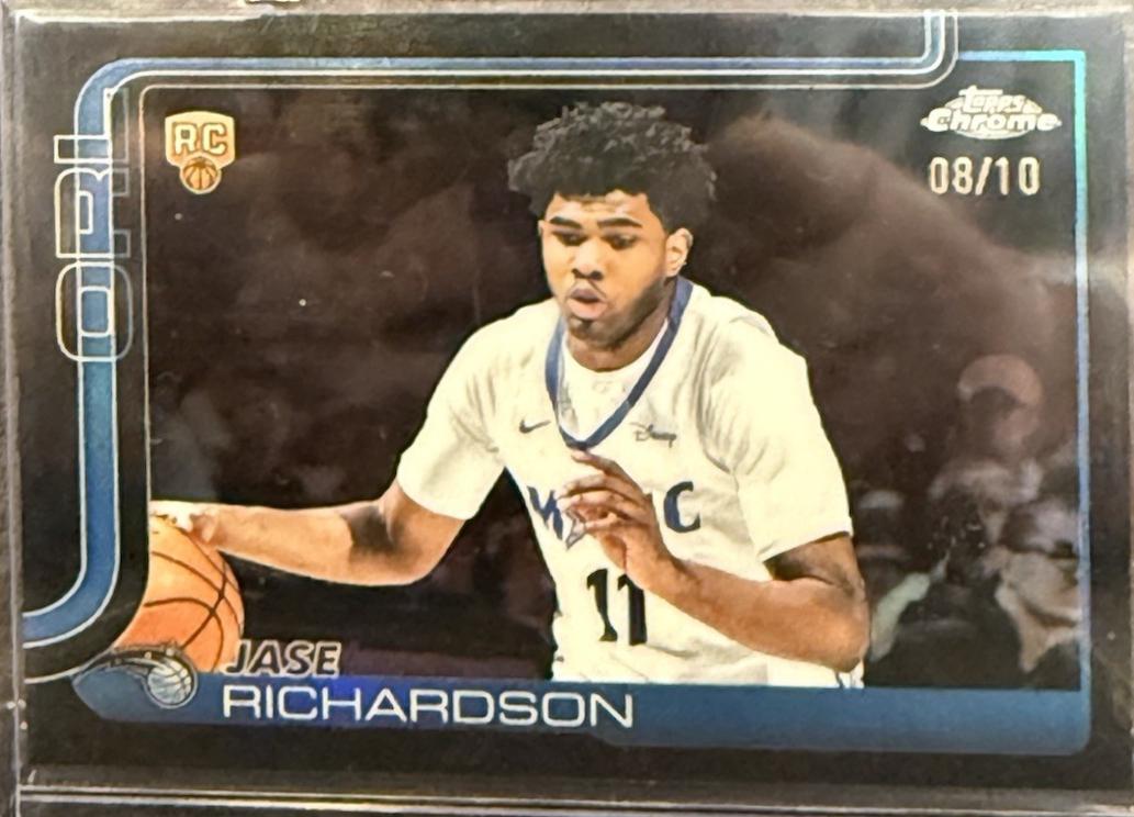 Jase Richardson [Black Basketball Refractor] #275