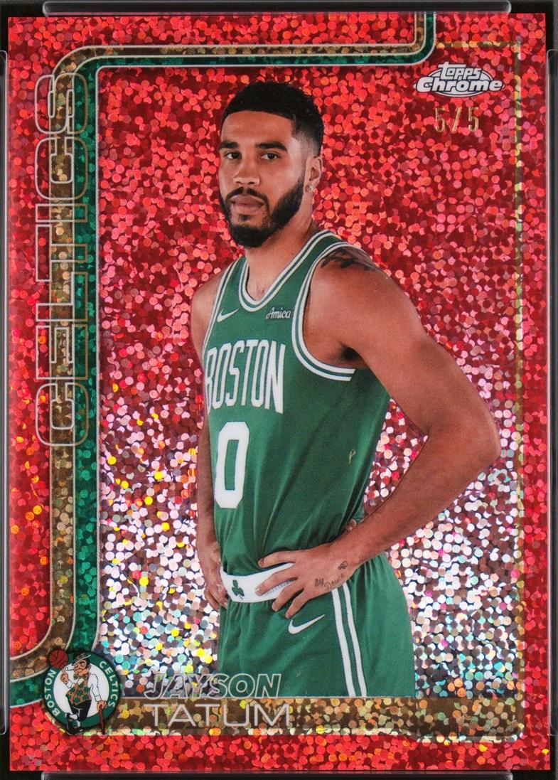 Jayson Tatum [Red Image Variation] #49