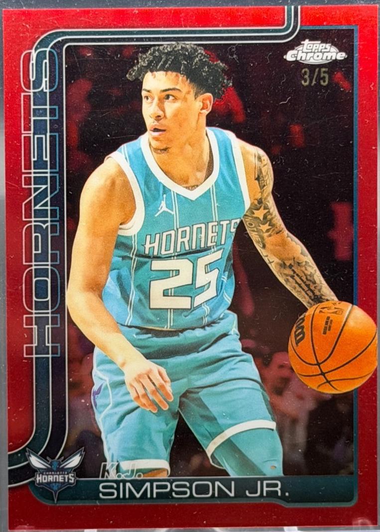 K.J. Simpson Jr. [Red Refractor] #45