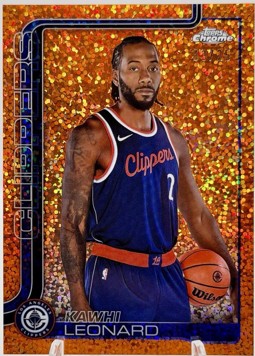 Kawhi Leonard [Orange Image Variation] #44