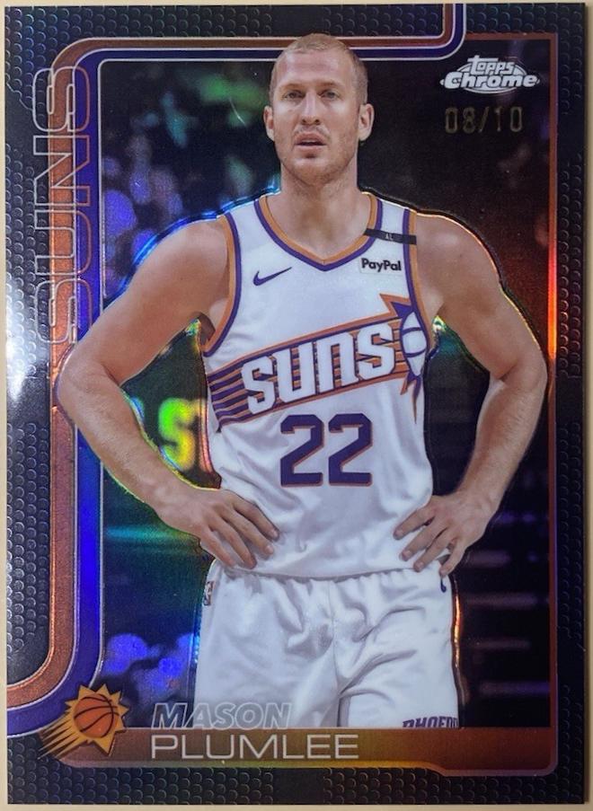 Mason Plumlee [Black Basketball Refractor] #106