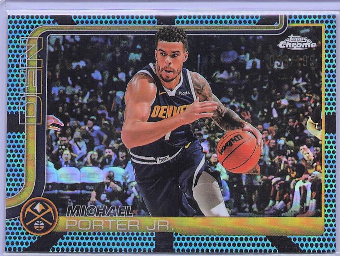 Michael Porter Jr. [Aqua Basketball Refractor] #31