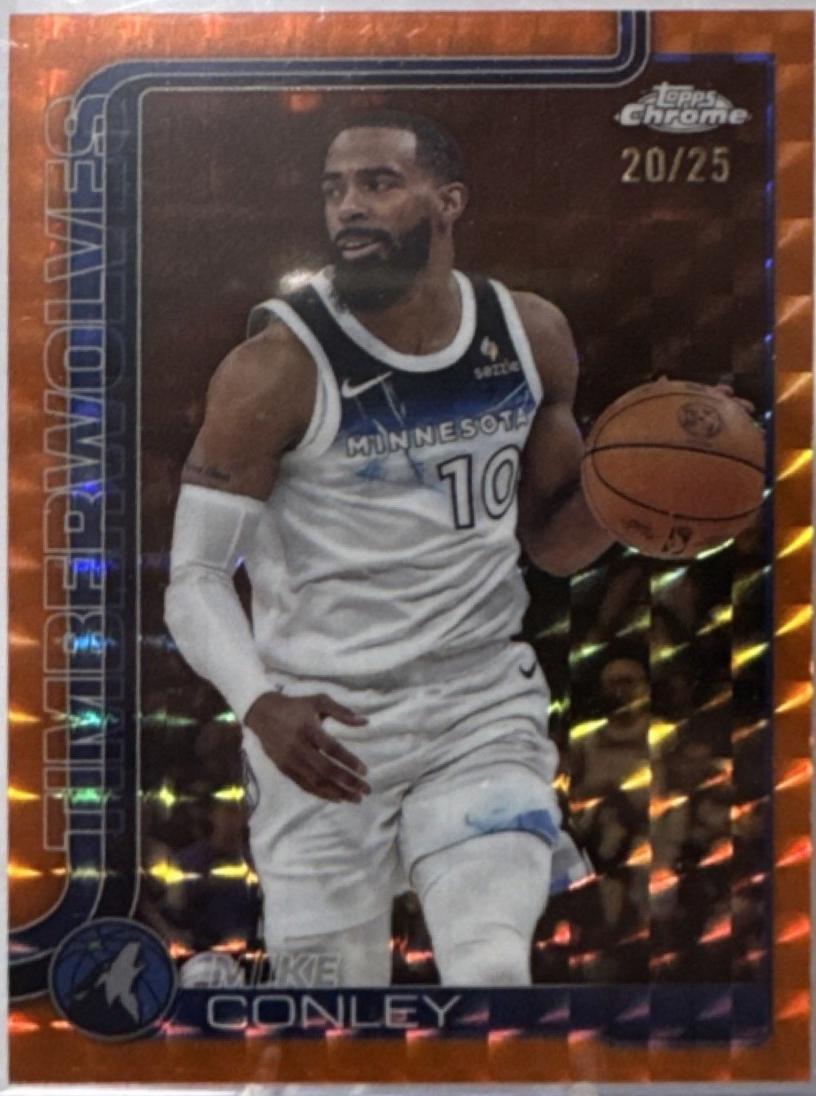 Mike Conley [Orange Geometric Refractor] #132