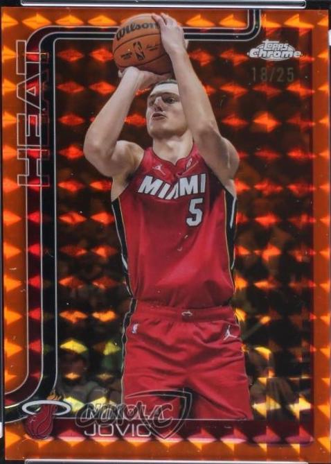 Nikola Jovic [Orange Geometric Refractor] #172