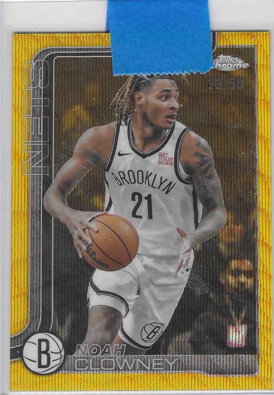Noah Clowney [Gold Wave Refractor] #23