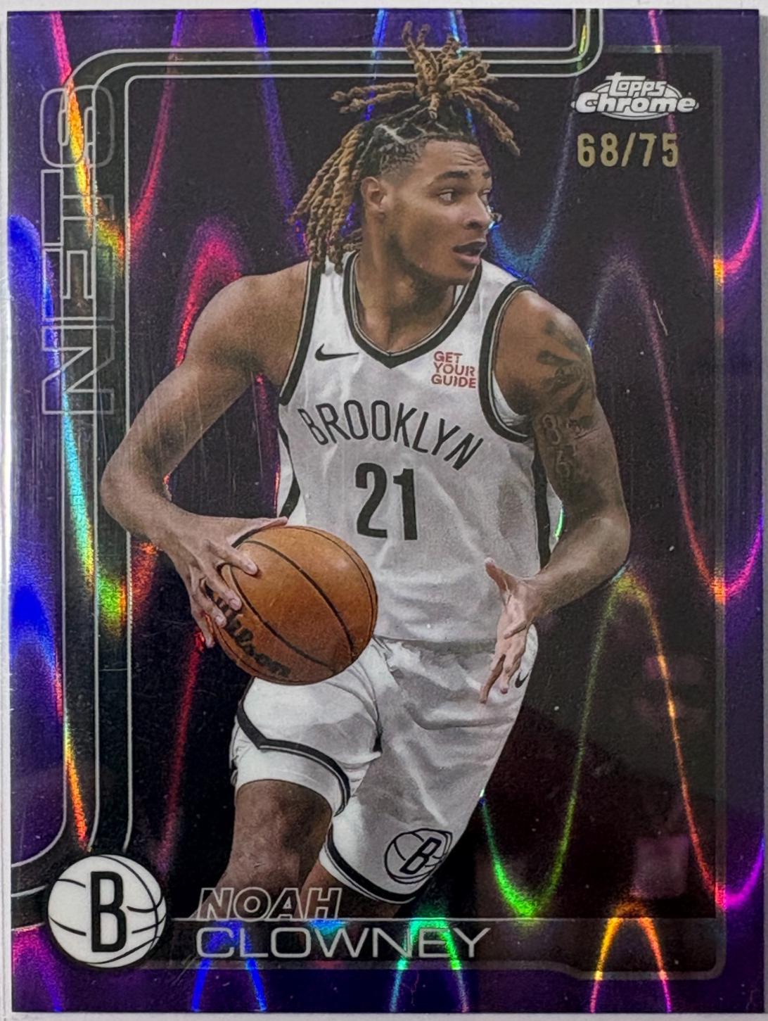 Noah Clowney [RayWave Purple Refractor] #23