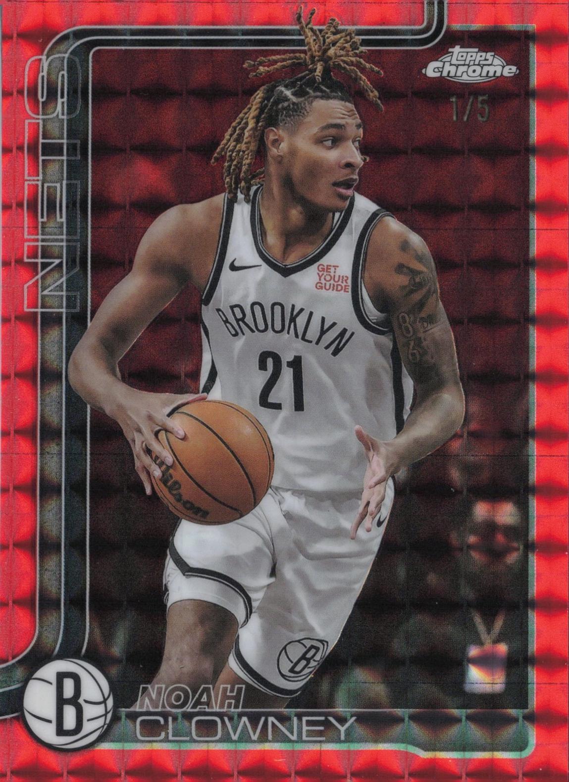 Noah Clowney [Red Geometric Refractor] #23