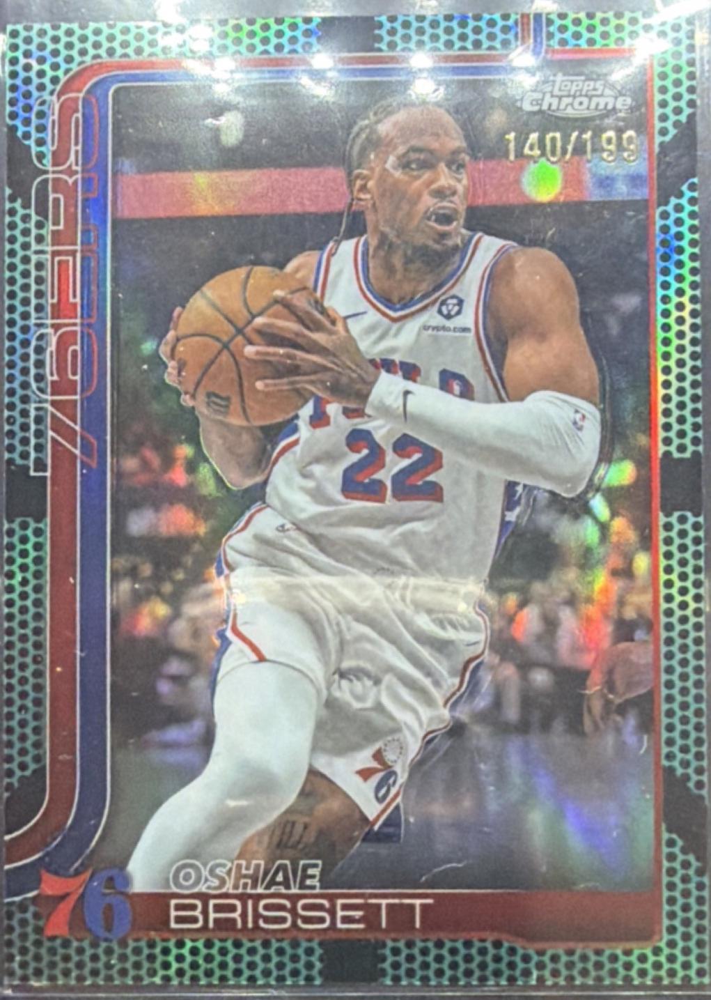 Oshae Brissett [Aqua Basketball Refractor] #20