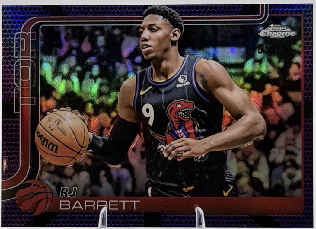 RJ Barrett [Purple Basketball Refractor] #225