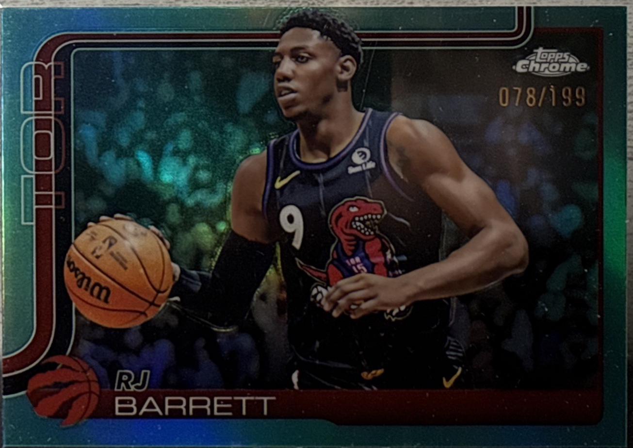 RJ Barrett [Teal Refractor] #225