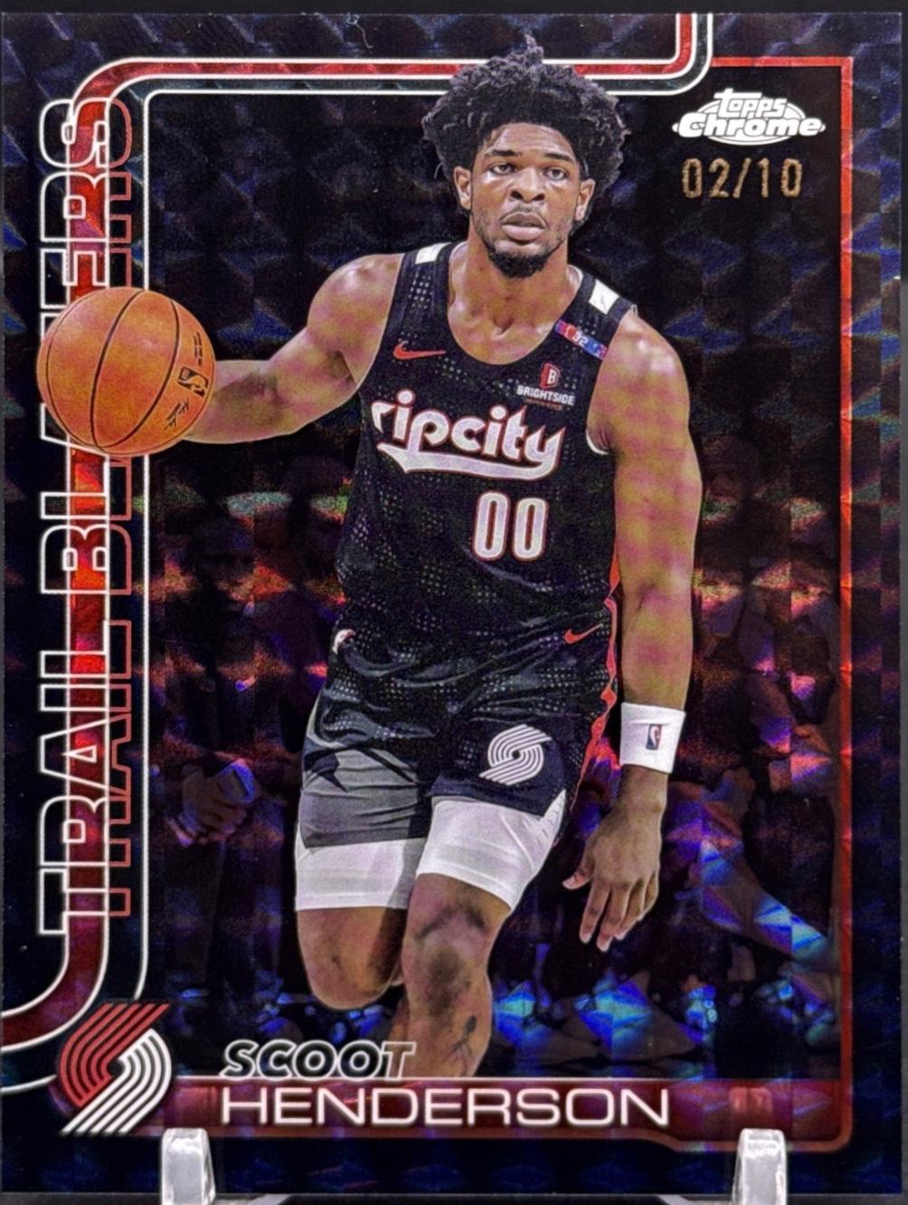 Scoot Henderson [Black Refractor] #166
